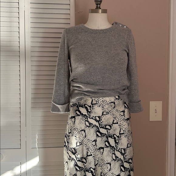 Dance & Marvel satin Maxi/ Long skirt python print with elastic band size S - Picture 2 of 16